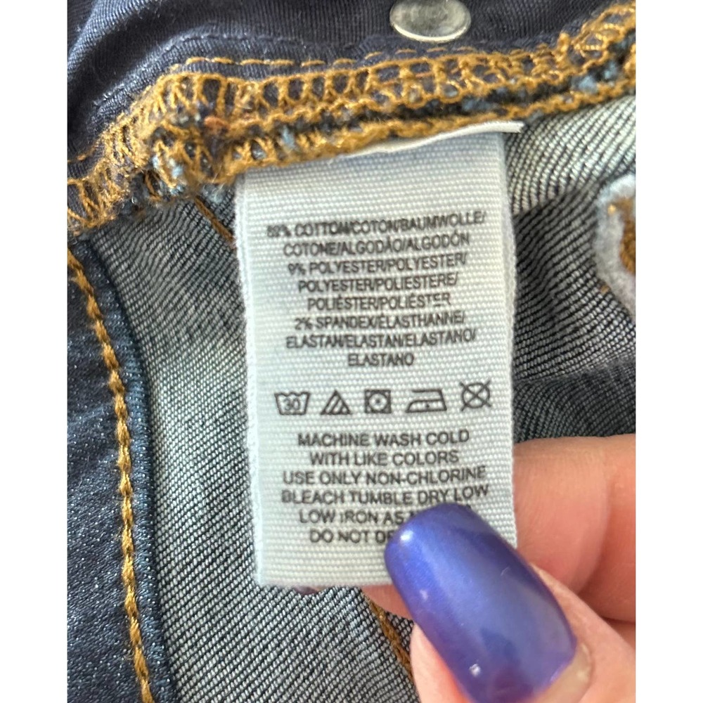 Free People Busted Knee Distressed Straight Leg Jeans - Picture 7 of 10